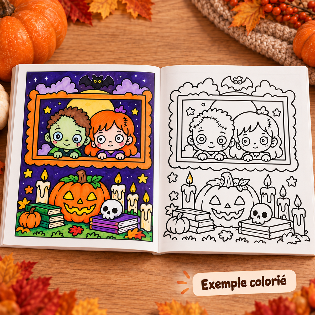 Livre Halloween « Très sage, très effrayant »