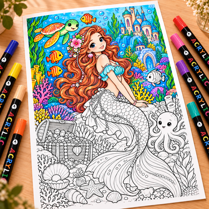 10 coloriages géants